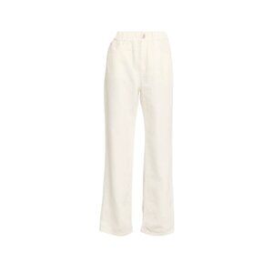 Brunello Cucinelli Dyed Wide Leg Pants Trousers Womens 40 4 Cream Cotton Linen